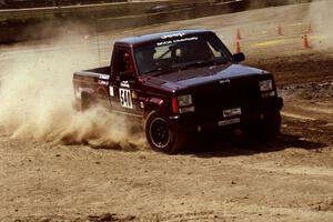 Scott Carlborn / Dale Dewald Jeep Comanche on SS8, Speedway Shennanigans.