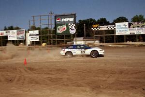 Chris Gilligan / Joe Petersen Mistubishi Eclipse GSX on SS8, Speedway Shennanigans.