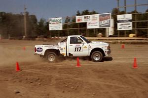 Ken Stewart / Doc Shrader Chevy S-10 on SS8, Speedway Shennanigans.