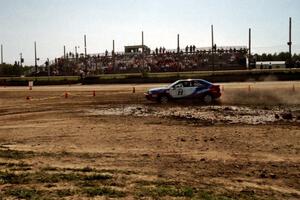 George Plsek / Alex Gelsomino Audi S2 Quattro on SS8, Speedway Shennanigans.