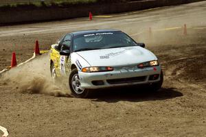 Paul Dubinsky / Yvon Dubinsky Eagle Talon on SS8, Speedway Shennanigans.