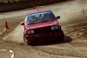 Brian Vinson / Richard Beels VW GTI on SS8, Speedway Shennanigans.