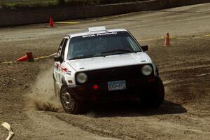 Bob Nielsen / Brett Corneliusen VW GTI on SS8, Speedway Shennanigans.