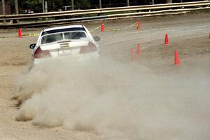 Pete Lahm / Matt Chester Mitsubishi Lancer Evo IV on SS8, Speedway Shennanigans.