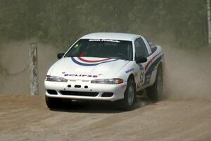 Doug Shepherd / Pete Gladysz Mitsubishi Eclipse on SS8, Speedway Shennanigans.