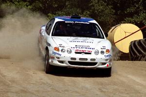 Noel Lawler / Charles Bradley Hyundai Tiburon on SS8, Speedway Shennanigans.