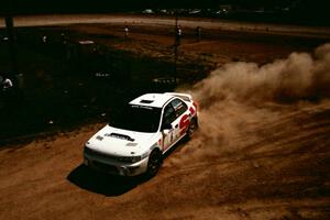 Henry Krolikowski / Cindy Krolikowski Subaru WRX STi on SS8, Speedway Shennanigans.