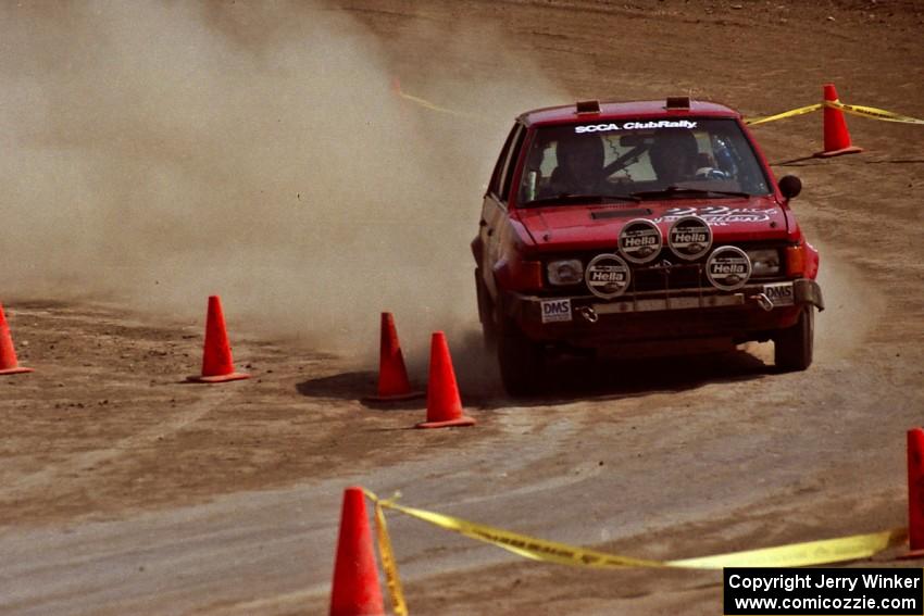 Gary Starr / Bill Tifft Dodge Omni GLH Turbo on SS8, Speedway Shennanigans.