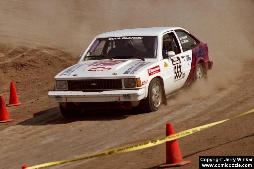 Jerry Brownell / Jim Windsor Chevy Citation on SS8, Speedway Shennanigans.
