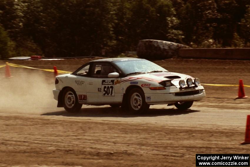 Micah Wiitala / Josh Prusi Saturn SC2 on SS8, Speedway Shennanigans.