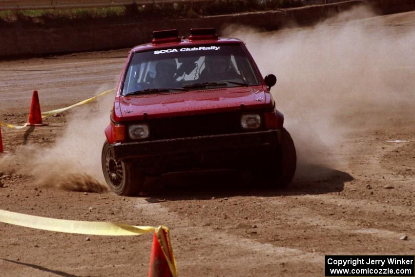 Jon Butts / Gary Butts Dodge Omni GLH on SS8, Speedway Shennanigans.