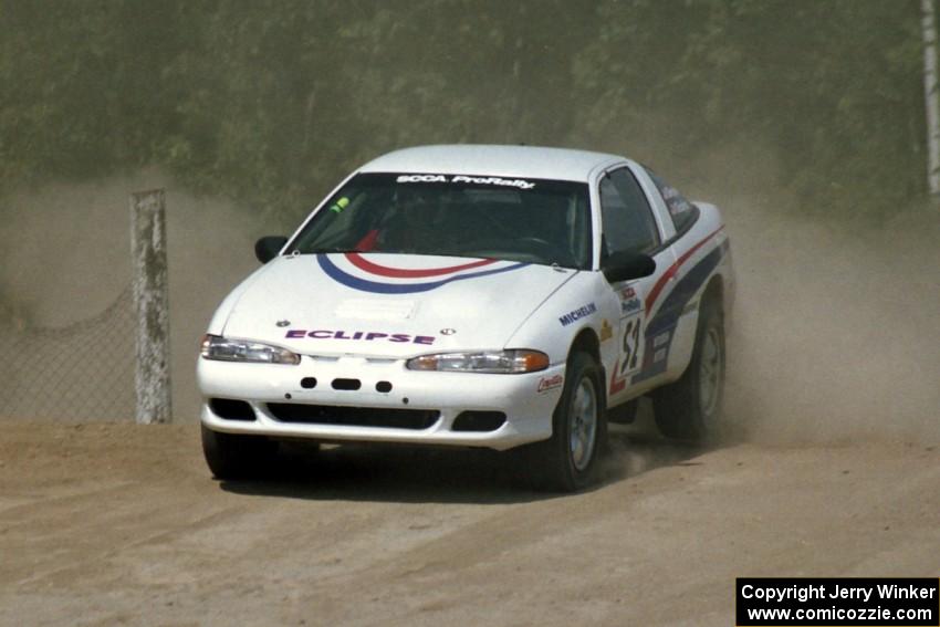 Doug Shepherd / Pete Gladysz Mitsubishi Eclipse on SS8, Speedway Shennanigans.