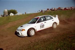 Tim Paterson / Scott Ferguson Mitsubishi Lancer Evo IV on SS11, Ranch Super Special I.