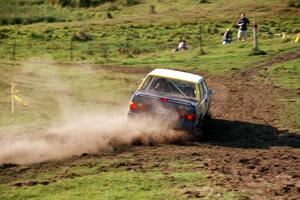 Carl Jardevall / Amity Trowbridge Volvo 740 Turbo on SS11, Ranch Super Special I.