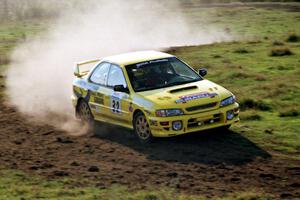 Paul Eklund / Scott Huhn Subaru Impreza on SS11, Ranch Super Special I.