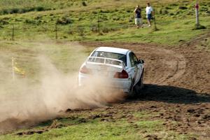 Pete Lahm / Matt Chester Mitsubishi Lancer Evo IV on SS11, Ranch Super Special I.