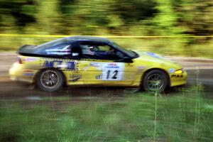 Steve Gingras / Bill Westrick Eagle Talon at speed on SS14, East Steamboat.
