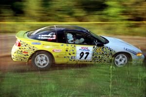 Paul Dubinsky / Yvon Dubinsky Eagle Talon at speed on SS14, East Steamboat.