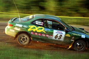 Tad Ohtake / Bob Martin Ford Escort ZX2 at speed on SS14, East Steamboat.