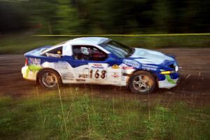 Celsus Donnelly / Mark McAllister Eagle Talon at speed on SS14, East Steamboat.