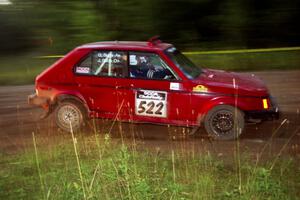 Jon Butts / Gary Butts Dodge Omni GLH at speed on SS14, East Steamboat.