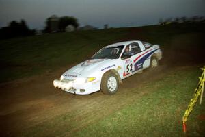 Doug Shepherd / Pete Gladysz Mitsubishi Eclipse on SS15, Ranch Super Special II.