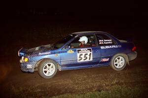 Mark Sarnecki / Rick Kopecky Subaru Impreza 2.5RS on SS15, Ranch Super Special II.