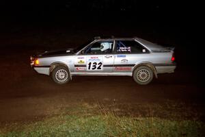 Bob Burtis / Rick Burtis Audi Quattro Coupe on SS15, Ranch Super Special II.