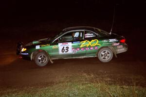 Tad Ohtake / Bob Martin Ford Escort ZX2 on SS15, Ranch Super Special II.