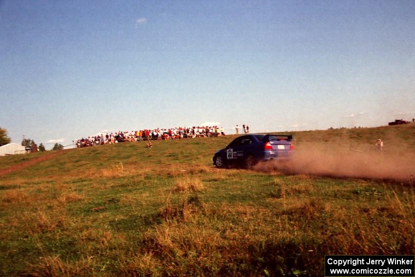 Peter Cunningham / Jim Gill Mitsubishi Lancer Evo VI on SS11, Ranch Super Special I.