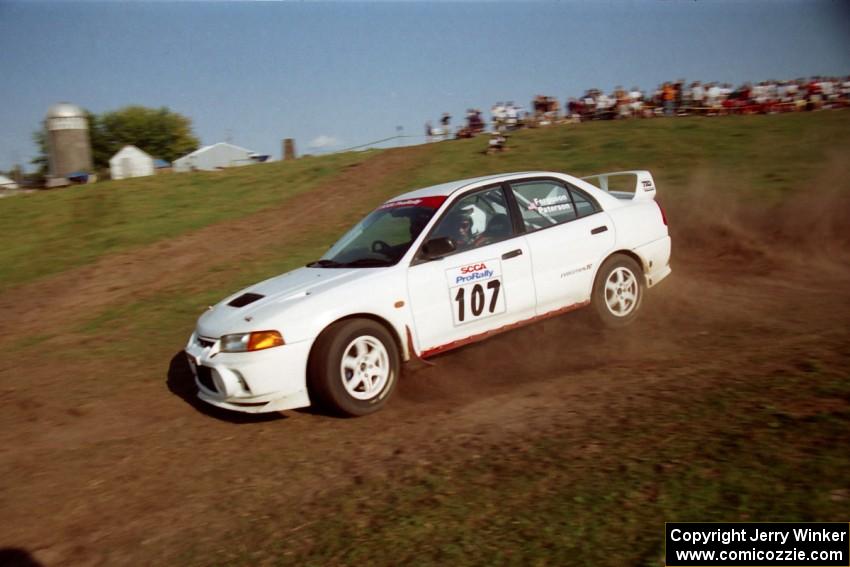 Tim Paterson / Scott Ferguson Mitsubishi Lancer Evo IV on SS11, Ranch Super Special I.