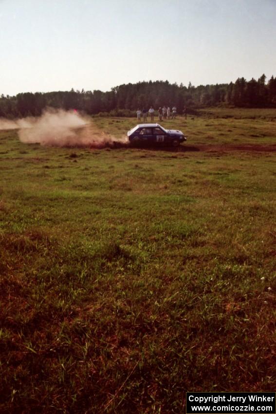 Mark Utecht / Brenda Corneliusen Dodge Omni GLH Turbo on SS11, Ranch Super Special I.