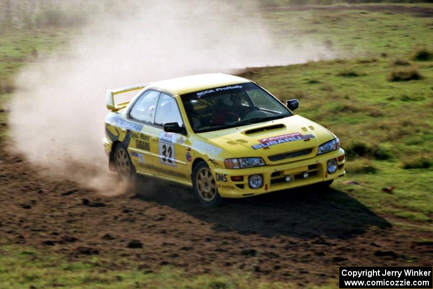 Paul Eklund / Scott Huhn Subaru Impreza on SS11, Ranch Super Special I.