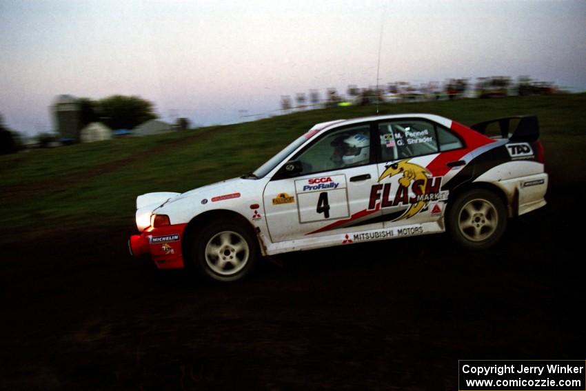 Garen Shrader / Michael Fennell Mitsubishi Lancer Evo IV on SS15, Ranch Super Special II.