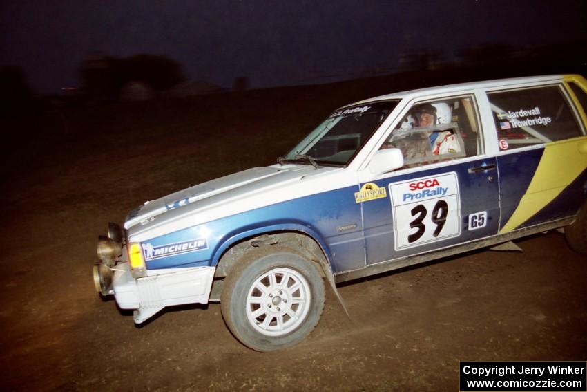 Carl Jardevall / Amity Trowbridge Volvo 740 Turbo on SS15, Ranch Super Special II.