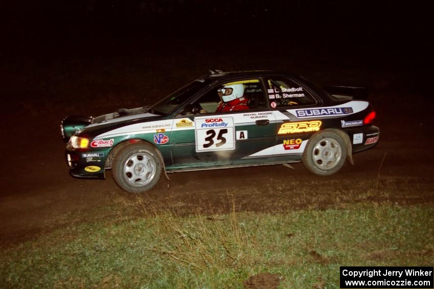 Lee Shadbolt / Bob Sherman Subaru Impreza on SS15, Ranch Super Special II.