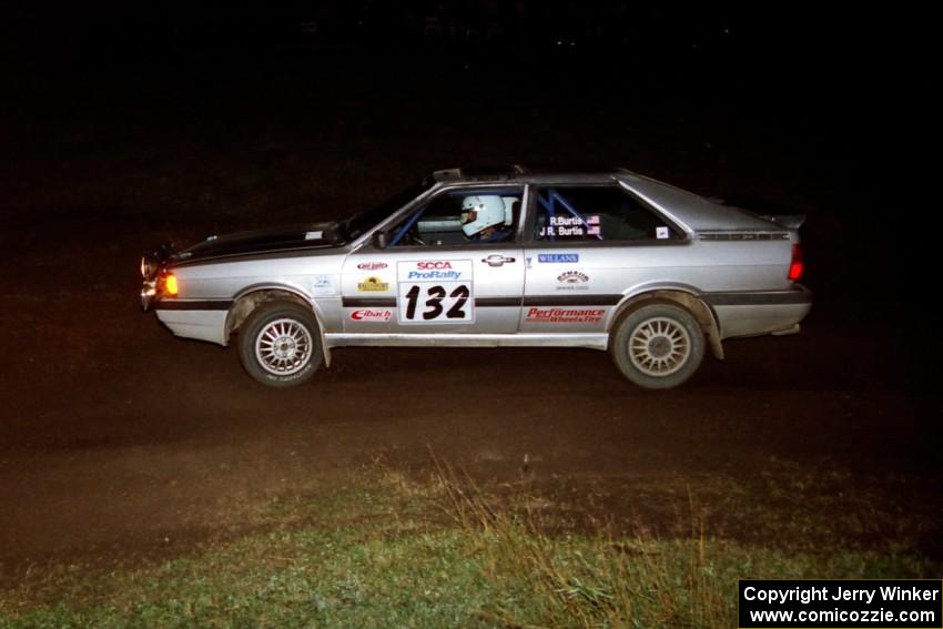 Bob Burtis / Rick Burtis Audi Quattro Coupe on SS15, Ranch Super Special II.