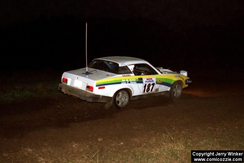 John Shirley / James Hurley Triumph TR-7 V8 on SS15, Ranch Super Special II.