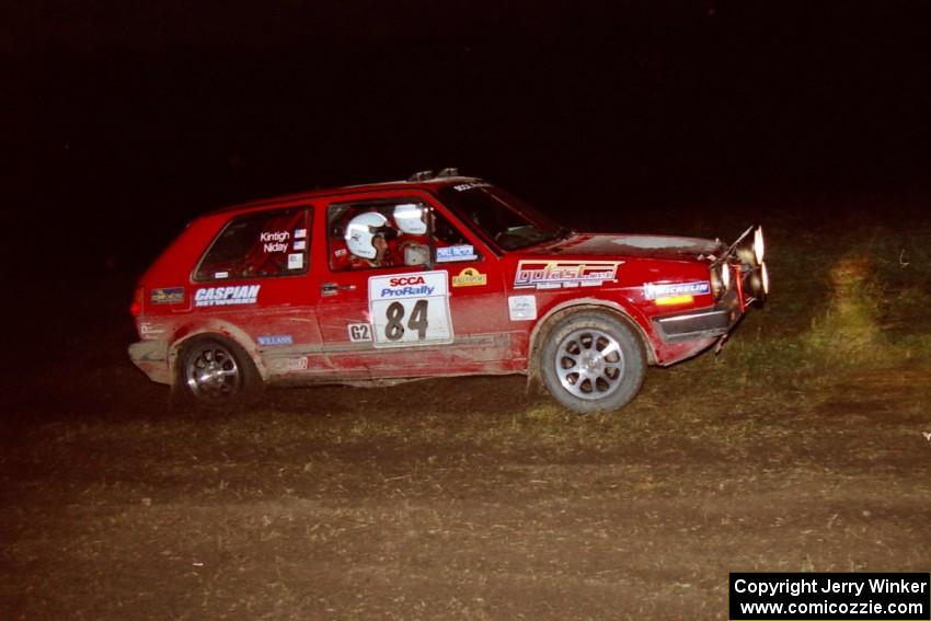 J.B. Niday / Al Kintigh VW GTI on SS15, Ranch Super Special II.