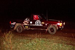 Scott Carlborn / Dale Dewald Jeep Comanche on SS15, Ranch Super Special II.