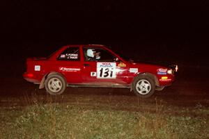 Jon Tabor / Kevin Poirier Nissan Sentra SE-R on SS15, Ranch Super Special II.