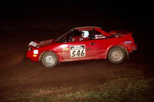 Phil Schmidt / Steve Irwin Toyota MR-2 on SS15, Ranch Super Special II.