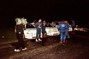 Doug Plumer gets the shot of the Hyundai team at the finish