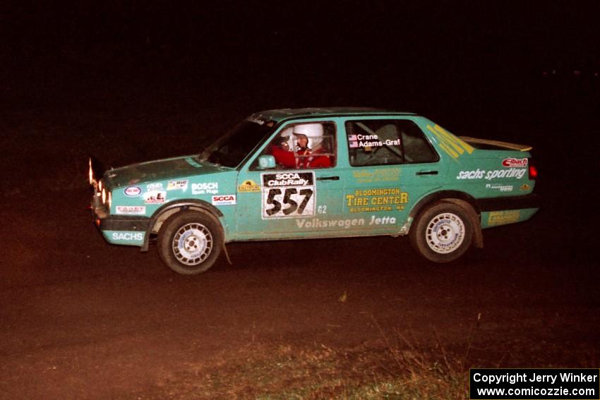 Larry Warrington / John Adams-Graf VW Jetta on SS15, Ranch Super Special II.