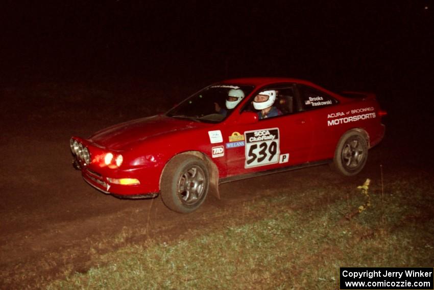 Ryan Brooks / Shanti Traskowski Acura Integra GS-R on SS15, Ranch Super Special II.