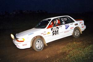 Todd Jarvey / Rich Faber Mitsubishi Galant VR-4 on SS15, Ranch Super Special II.