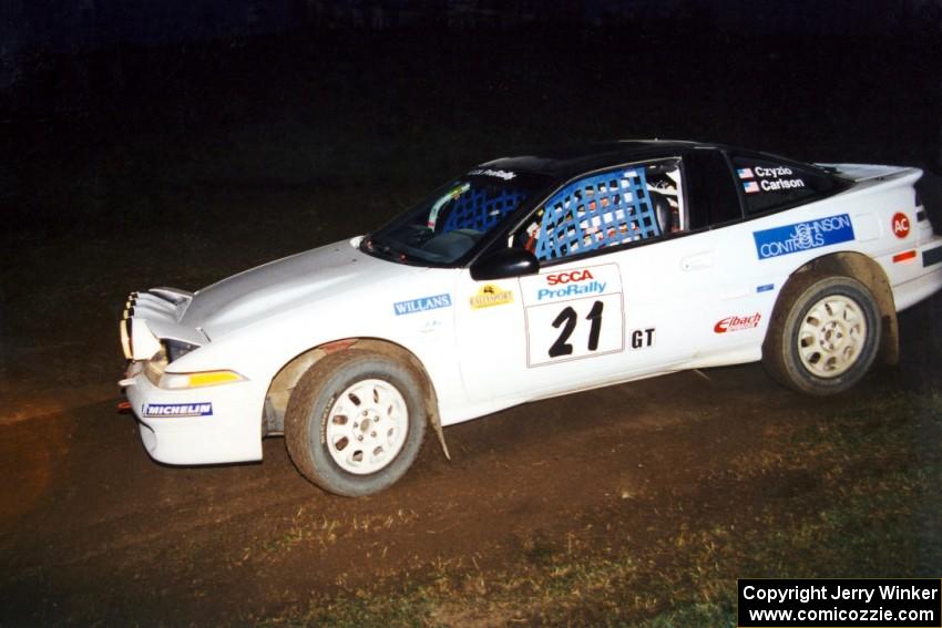 Chris Czyzio / Eric Carlson Mitsubishi Eclipse GSX on SS15, Ranch Super Special II.