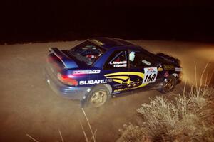 Eric Eaton / Kenny Almquist Subaru Impreza on SS2.