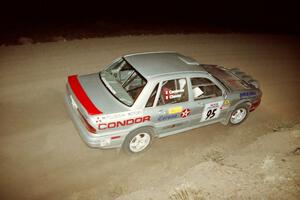 Tony Chavez / Eddie Cardenas Mitsubishi Galant VR-4 on SS2.