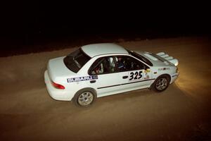 Bruce Brown / Pat Brown Subaru Impreza on SS2.